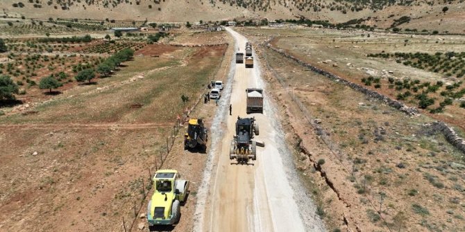 Yol çalışmalarının startı verildi