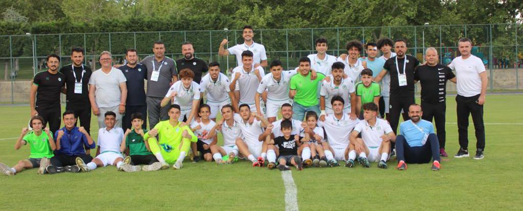 Konyaspor U19, sezonu galibiyetle kapattı