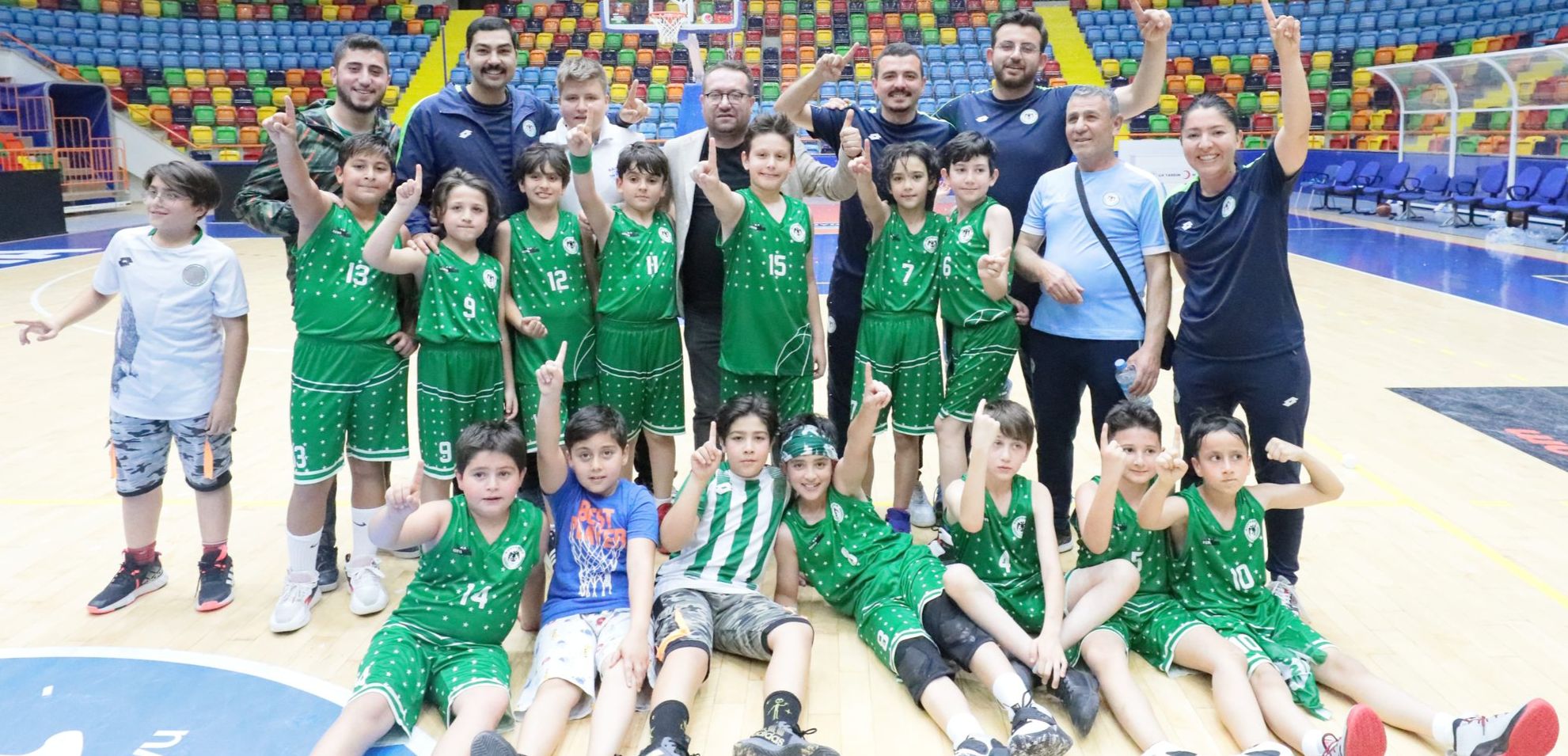 Konyaspor basket şampiyon oldu