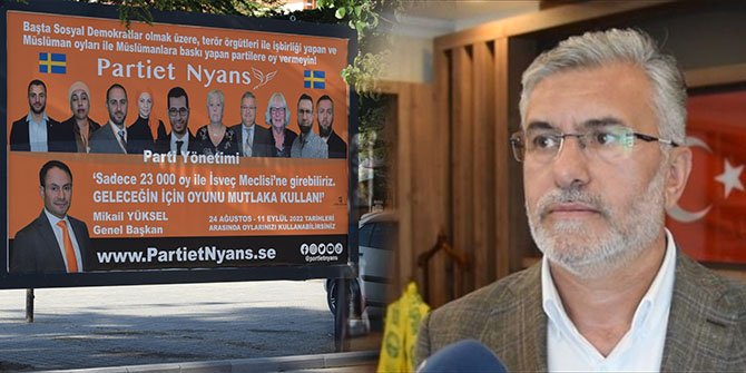 İsveç'teki seçimler için Konya'dan oy istiyor