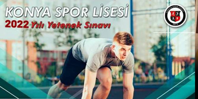 Konya Spor Lisesi, yetenekli öğrencilerini bekliyor