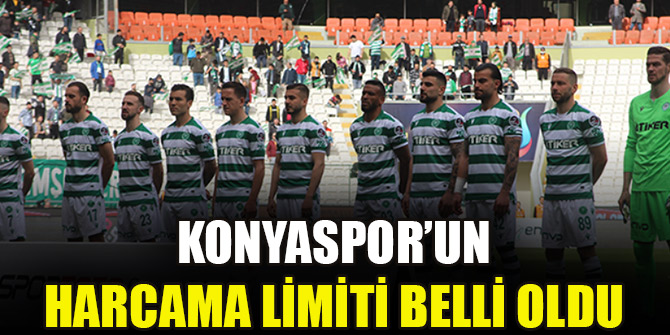 Konyaspor’un harcama limiti belli oldu