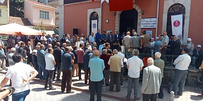 Hacı adayları törenle uğurlandı