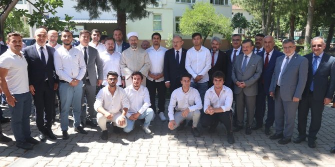 Erbaş, Manisa’da STK temsilcileri ile bir araya geldi