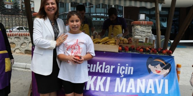 “Çocuklar İçin Göz Hakkı Manavı” kuruldu