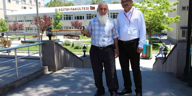 80 yaşındaki Yaşar dede DGS’ye girdi
