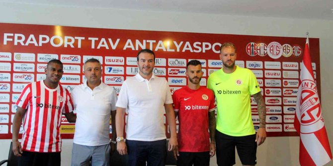 Antalyaspor’dan 3 imza birden