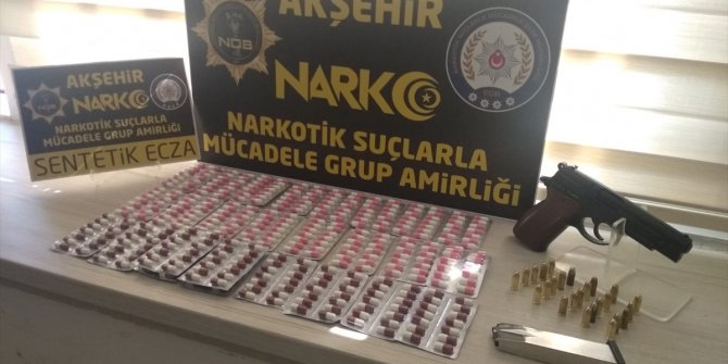 Konya'daki uyuşturucu operasyonunda 2 kişi yakalandı