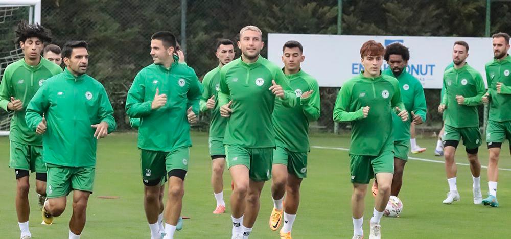 Konyaspor’un 3.etap çalışması başladı