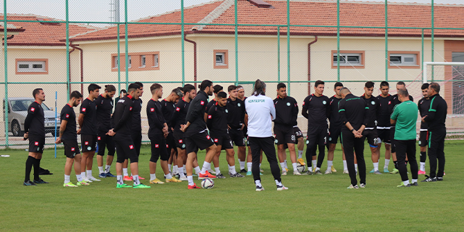 1922 Konyaspor toplanıyor