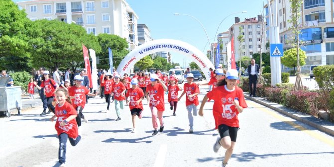 Kahramankazan'da "15 Temmuz Halk Koşusu" düzenlendi