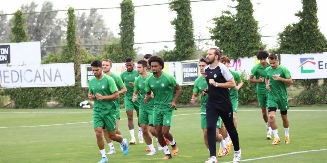 Konyaspor, BATE Borisov maçının hazırlıklarına başladı