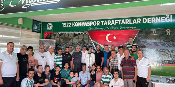 1922 Konyaspor taraftar derneği toplandı