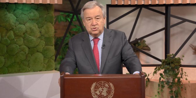 Guterres: "Toplu eylem veya toplu intihar"