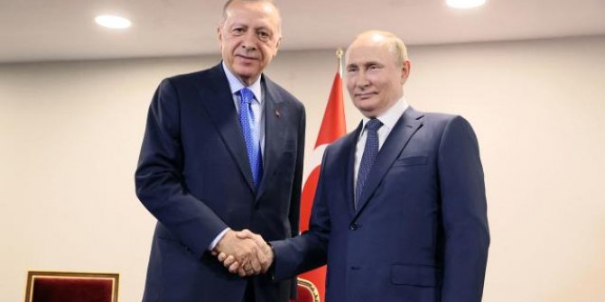 Putin'den tahıl krizindeki arabuluculuk çabasından dolayı Erdoğan'a teşekkür