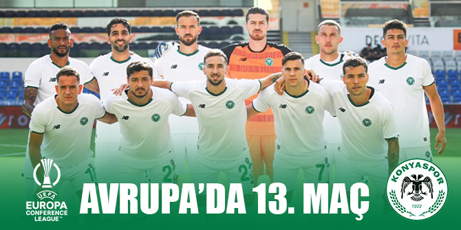 Konyaspor'un 13. Avrupa maçı