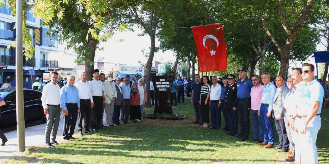 Şehidin ismi caddeye verildi