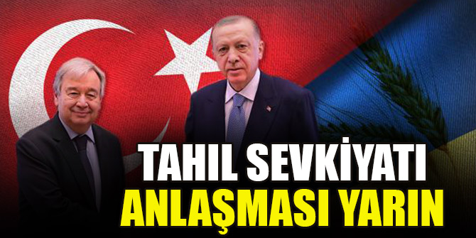 Tahıl sevkiyatı anlaşması yarın