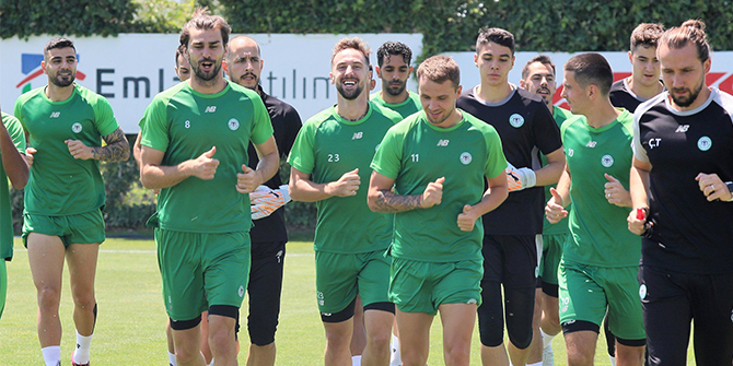 Konyaspor, BATE Borisov rövanşının hazırlıklarına başladı