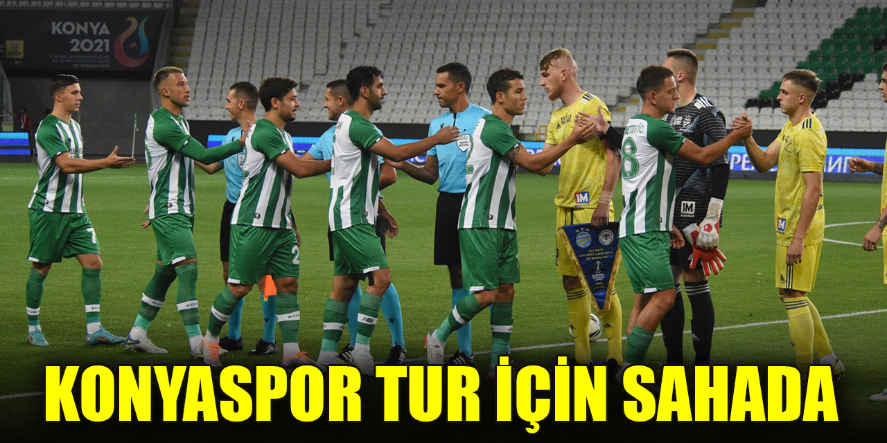 Konyaspor tur için sahada