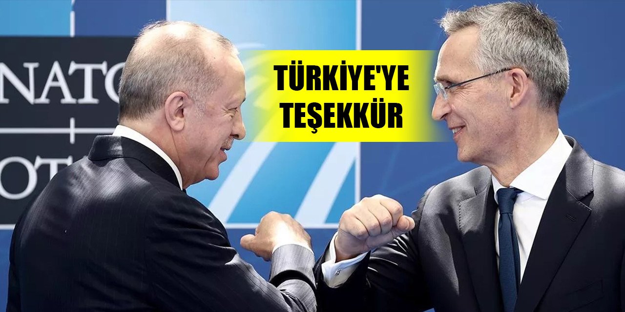 Stoltenberg'den Türkiye'ye teşekkür