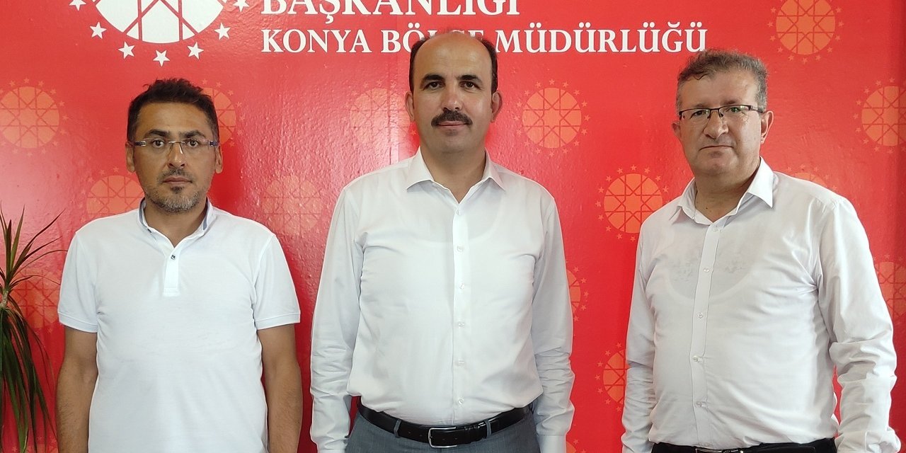 Altay'dan, CİB Konya Bölge Müdürlüğüne ziyaret