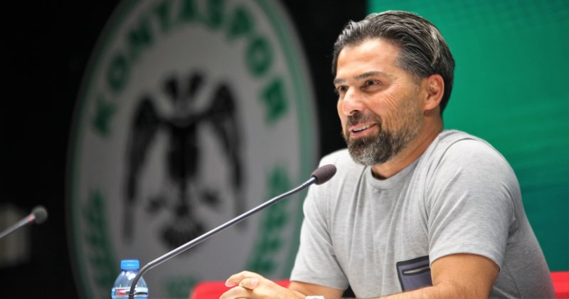 Konyaspor teknik direktörü İlhan Palut, “Avantajlı skor peşindeyiz”