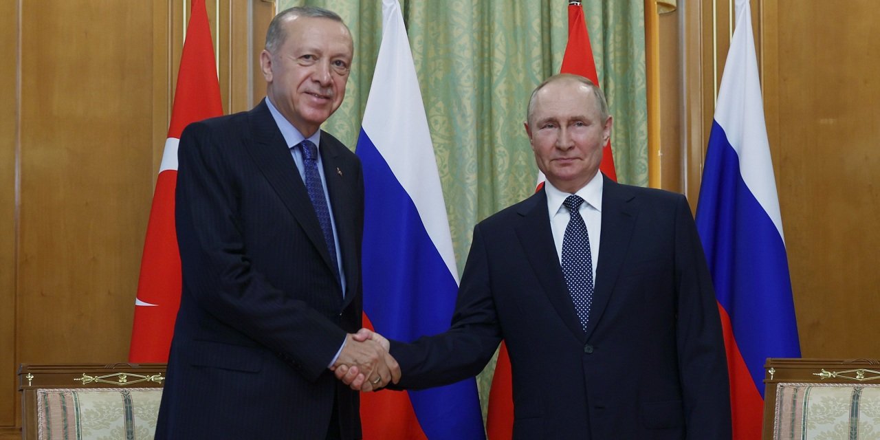 Cumhurbaşkanı Erdoğan, Rusya Devlet Başkanı Putin ile bir araya geldi