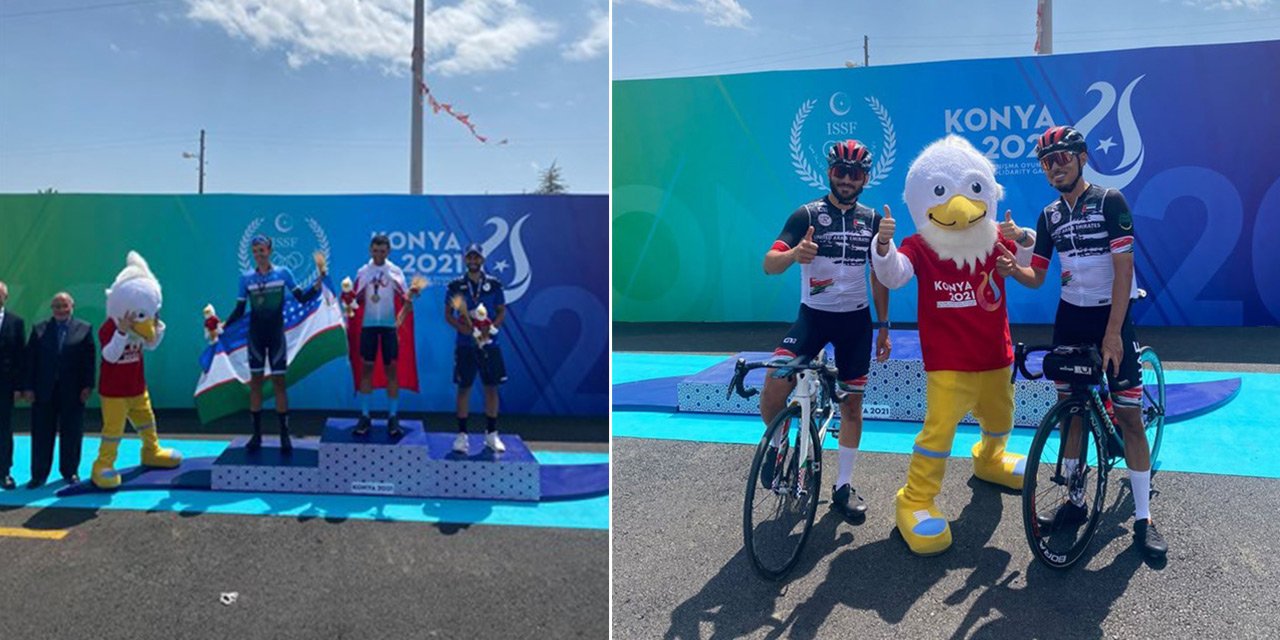 Kadınlar Bisiklet Zamana Karşı yol yarışmasında Özbek sporcular zirvede