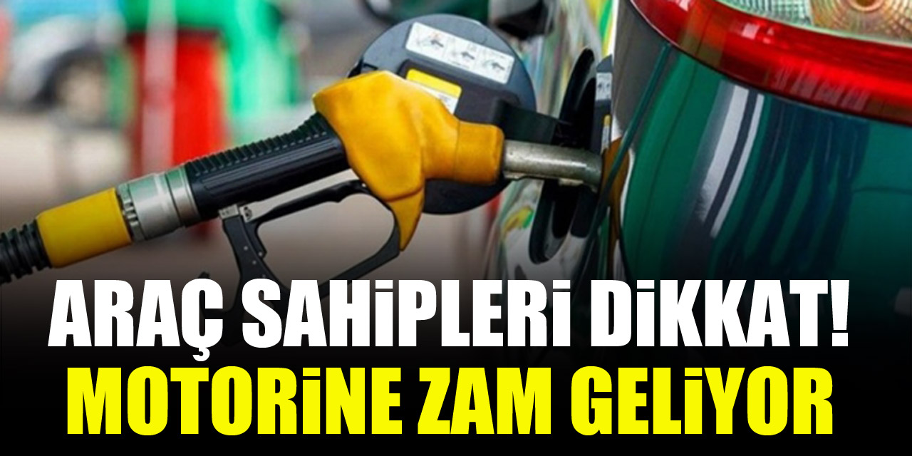 Akaryakıt fiyatlarına zam