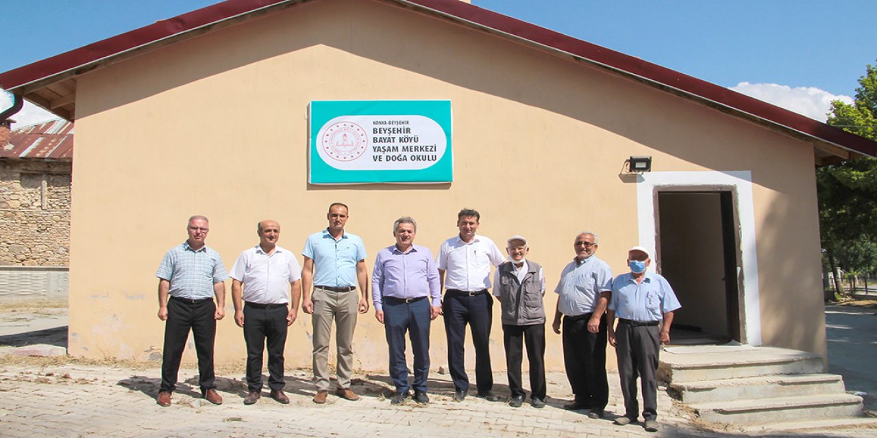 Konya’da köy okulları yenileniyor