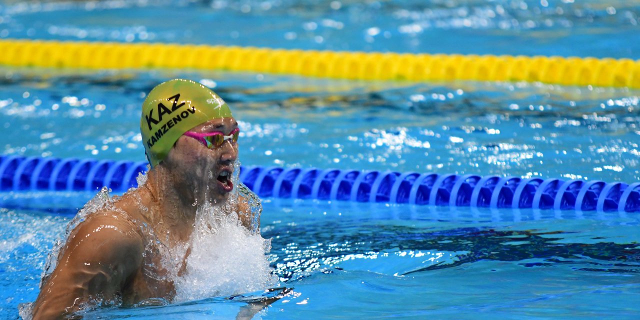 Erkekler yüzme 200 metre ferdi karışıkta şampiyon Syoud Jaouad