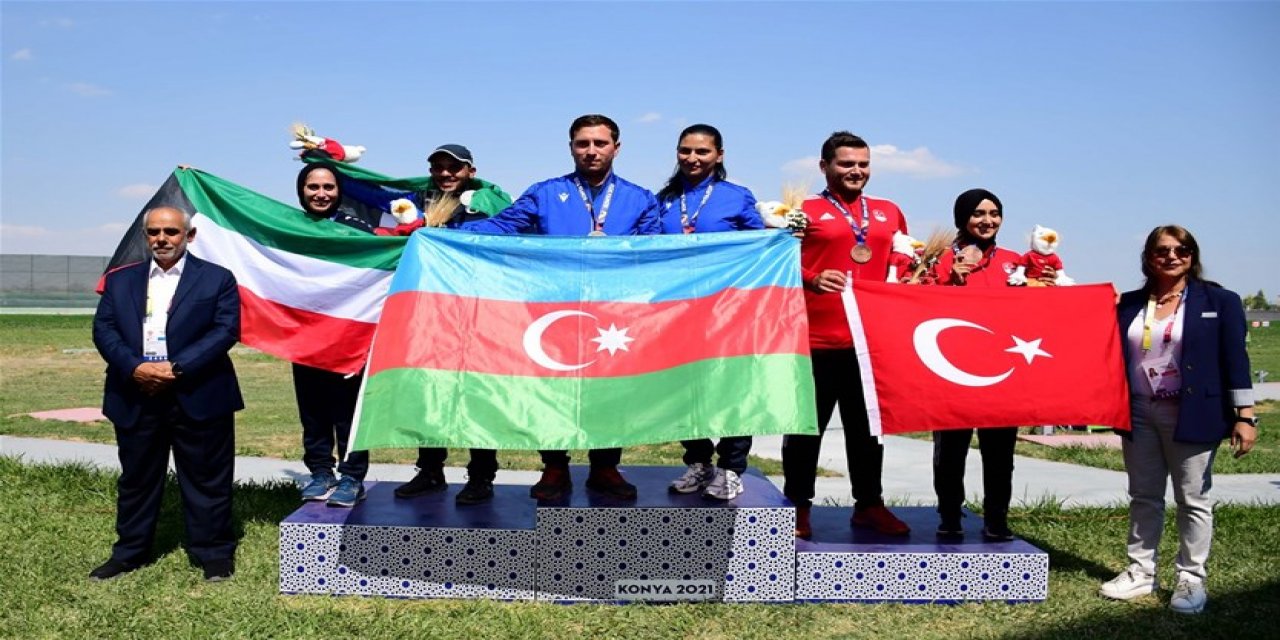 Atıcılık karışık skeetde altın madalya Azerbaycan'ın