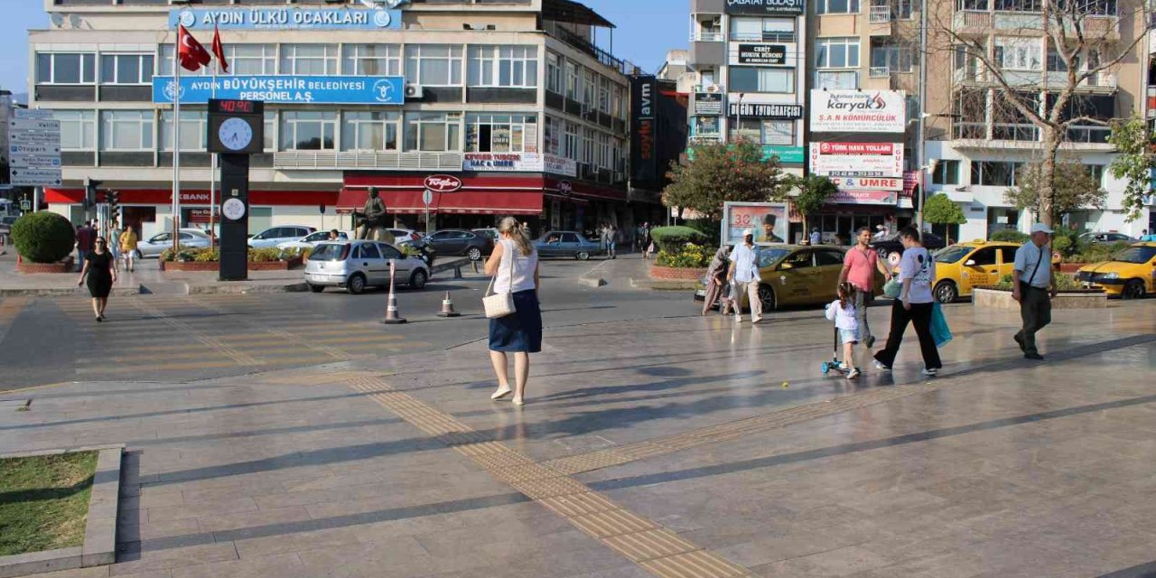 Aydın’da akşam üzeri termometreyi görenler şaştı