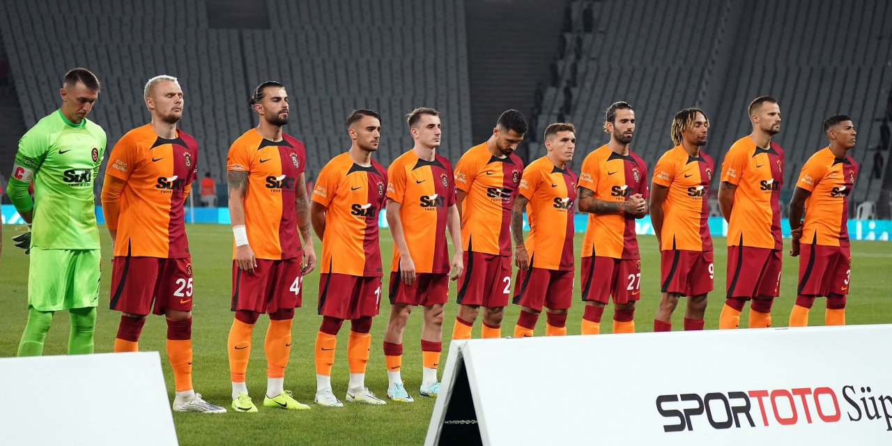 Galatasaray tek değişiklik