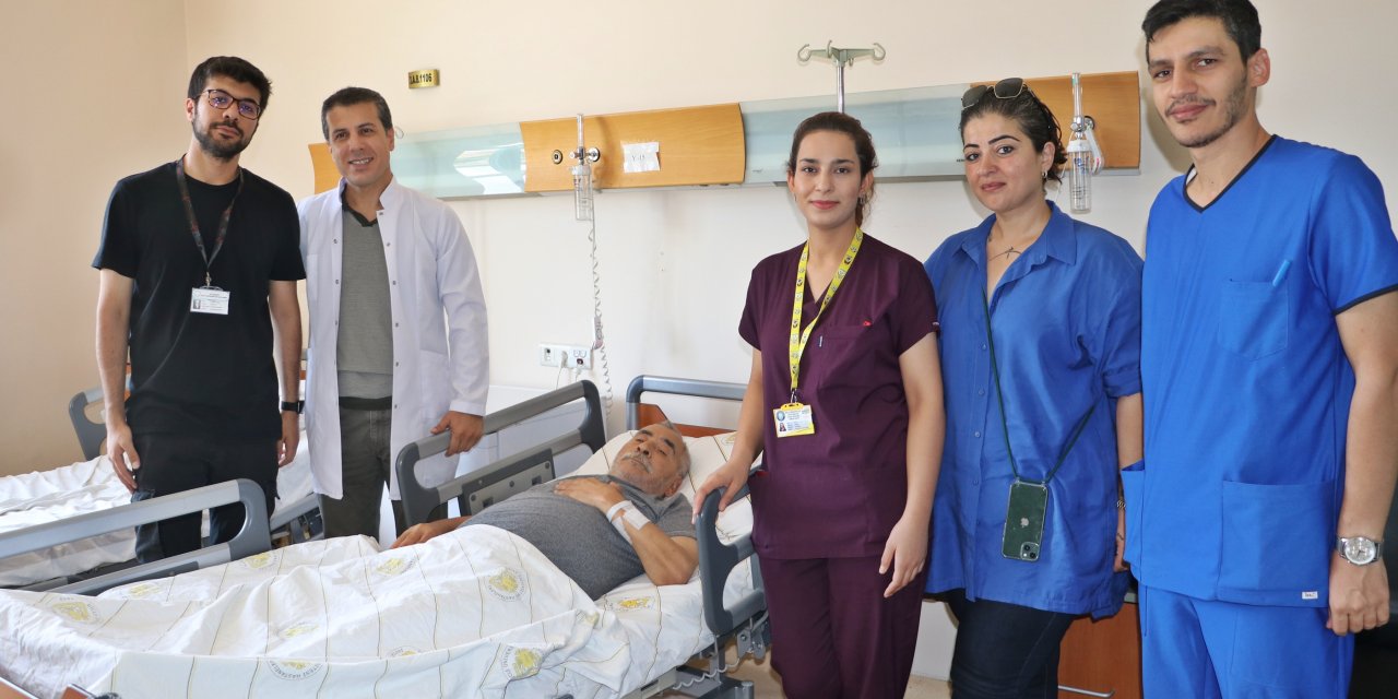 Almanya'da riskli bulunan ameliyatı Diyarbakır'da olup, sağlığına kavuştu