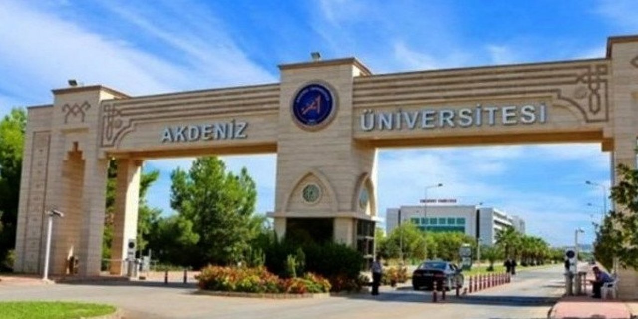 Akdeniz Üniversitesi akademik personel alacak