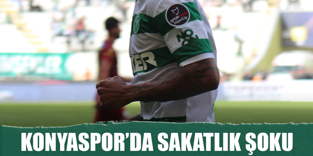 Konyaspor’da şok! İdmanda sakatlandı