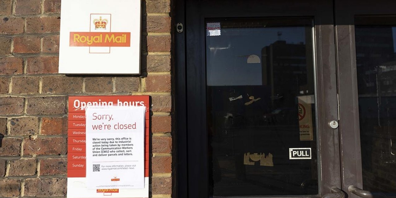 İngiltere’de 115 bin posta hizmetleri çalışanı greve gitti
