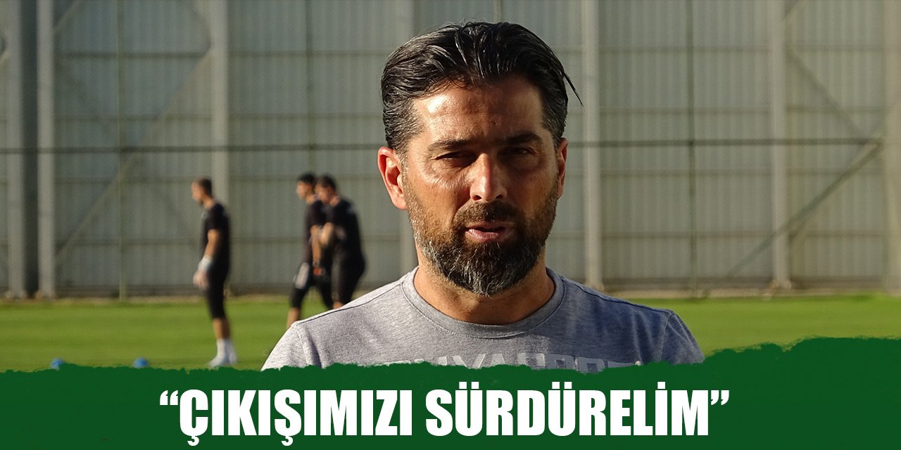 Konyaspor teknik direktörü İlhan Palut: “Çıkışımızı sürdürelim”
