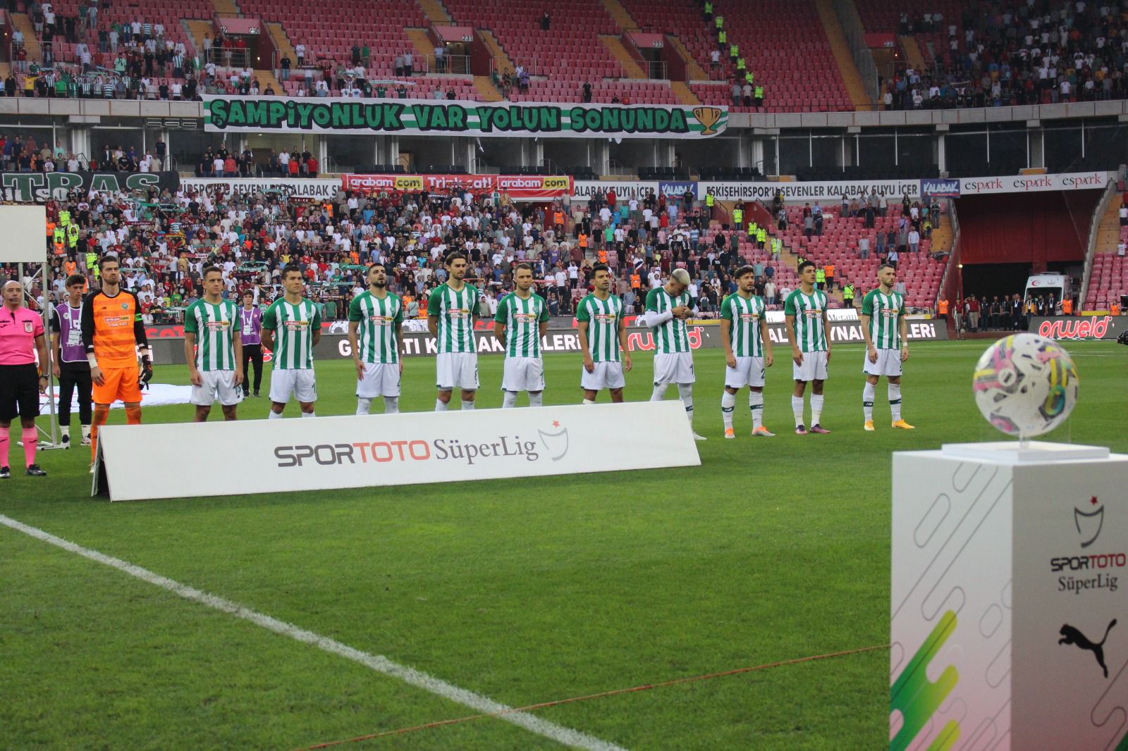 Konyaspor’un o maçı da, Eskişehir'de!