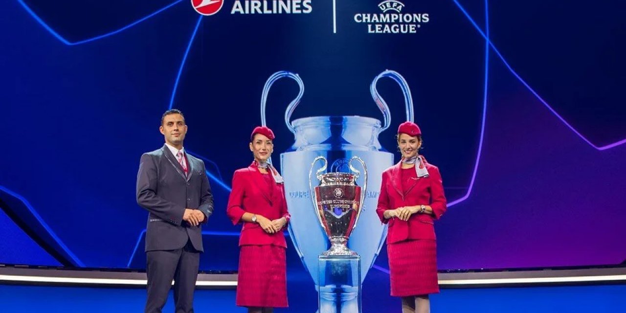 THY'den bir ilk! UEFA Şampiyonlar Ligi'nin resmi sponsoru oldu