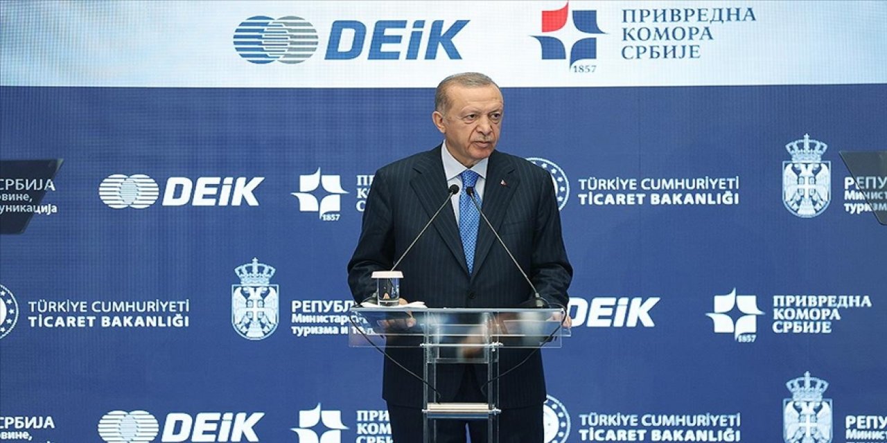 Erdoğan: "Ortak hedefimiz olan 5 milyar dolara ulaşacağız"