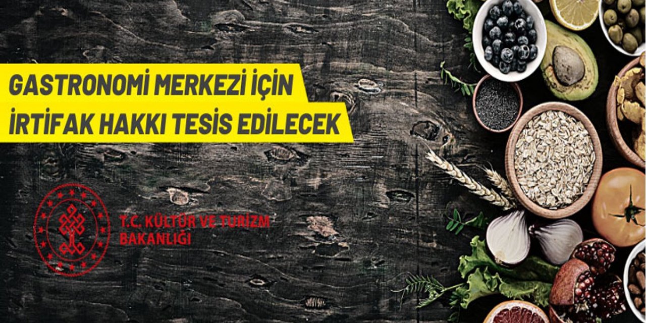 İzmir Aliağa'da gastronomi merkezi için irtifak hakkı tesis edilecek