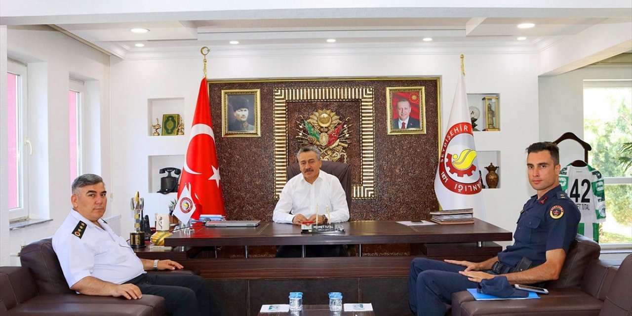 Konya İl Jandarma Alay Komutanı Yardımcısı Albay Demirel'den Seydişehir'e ziyaret
