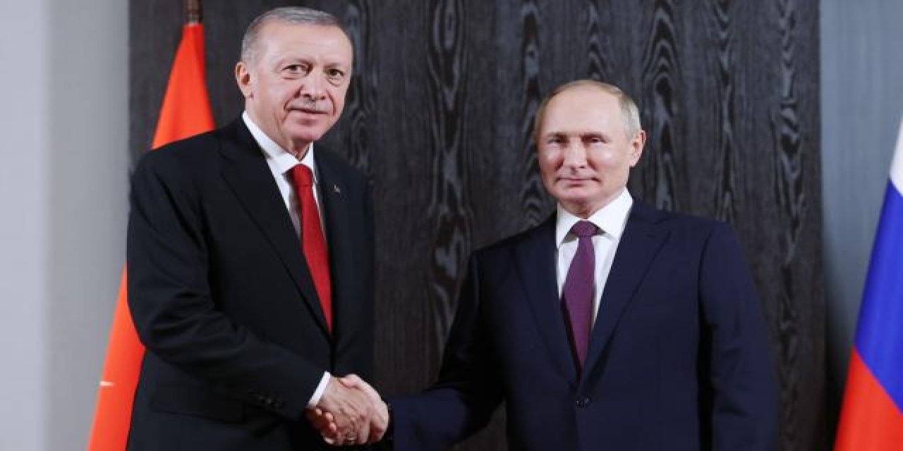 Erdoğan-Putin görüşmesi başladı