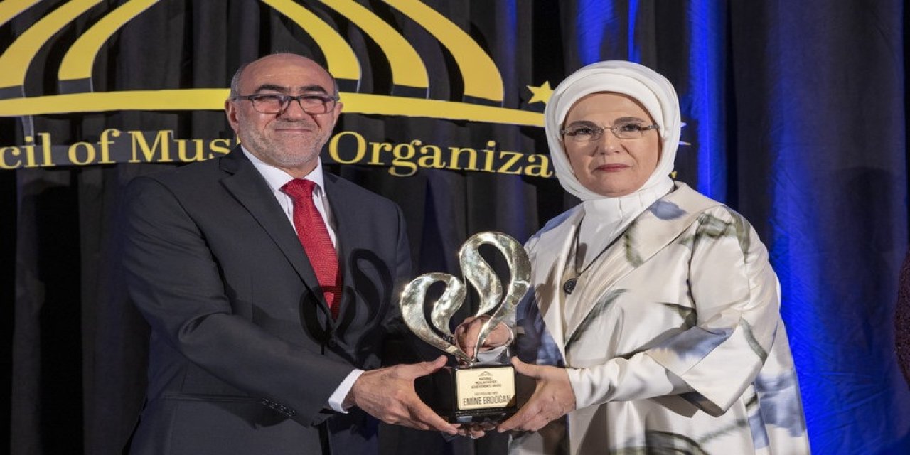 Emine Erdoğan'a ABD'de ödül