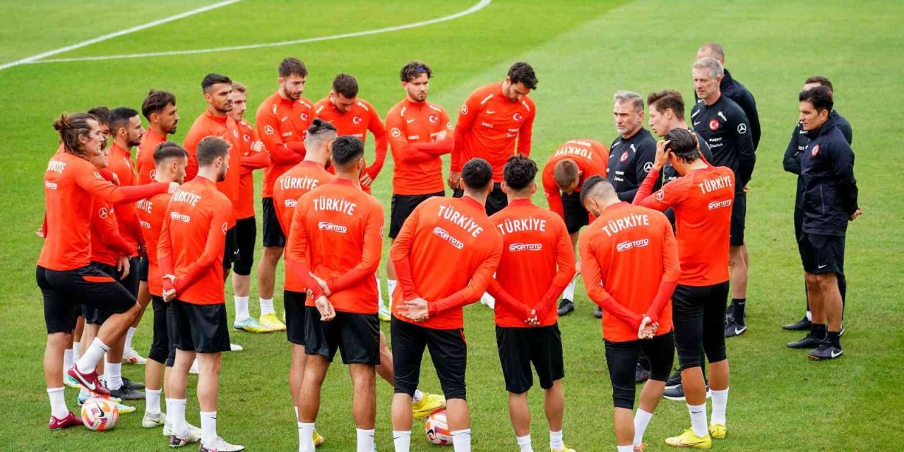 A Milli Takım, Lüksemburg maçı hazırlıklarını sürdürdü