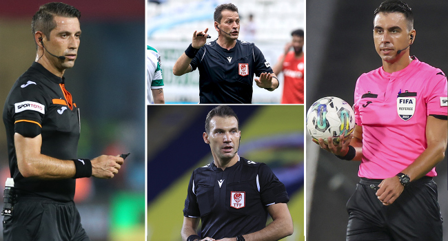 En fazla düdük çalan 4 hakem var