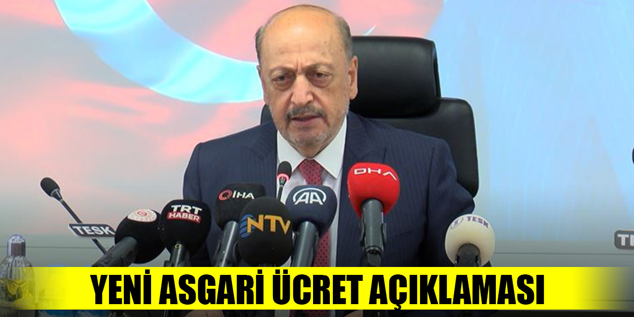Bakan Bilgin'den asgari ücret açıklaması